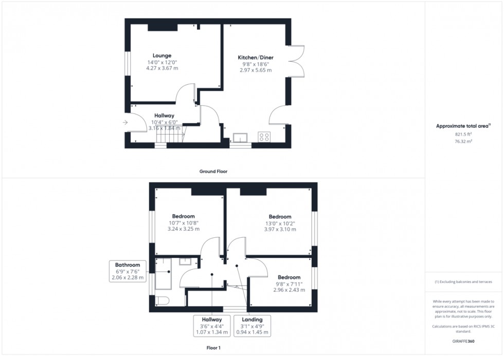 Floorplan for Park View, London Rd