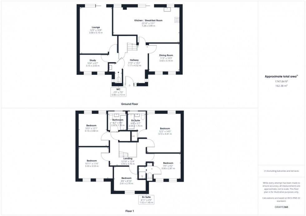 Floorplan for Arlington Way, Thetford, Norfolk