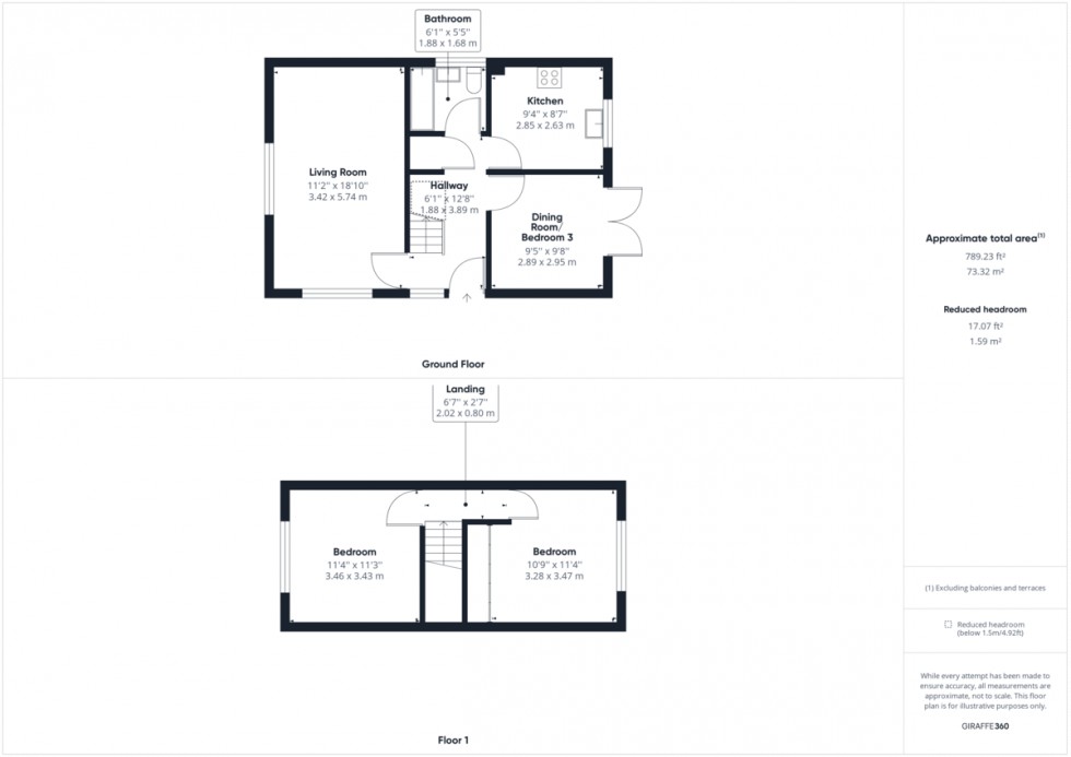 Floorplan for Moat Side, Feltwell