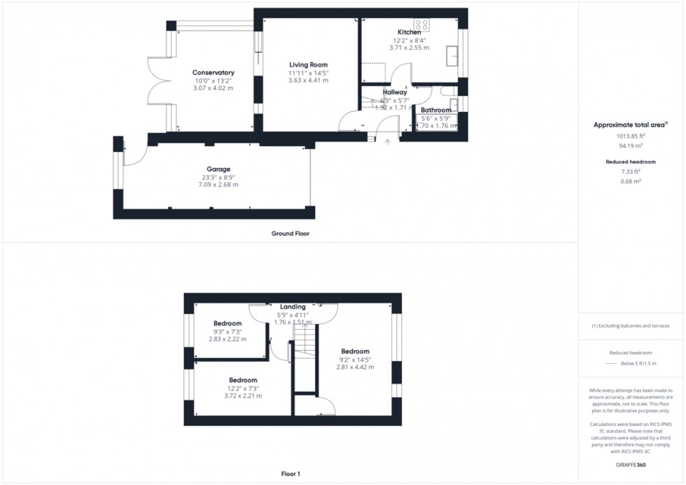 Floorplan for Ramsey Close, Thetford