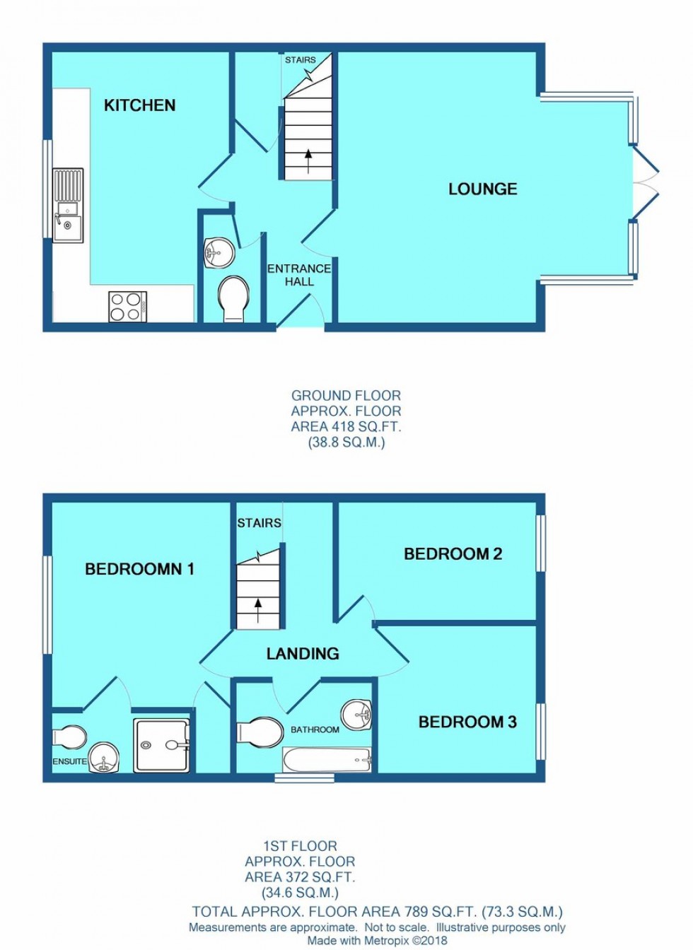 Floorplan for Saxon Place , Lakenheath