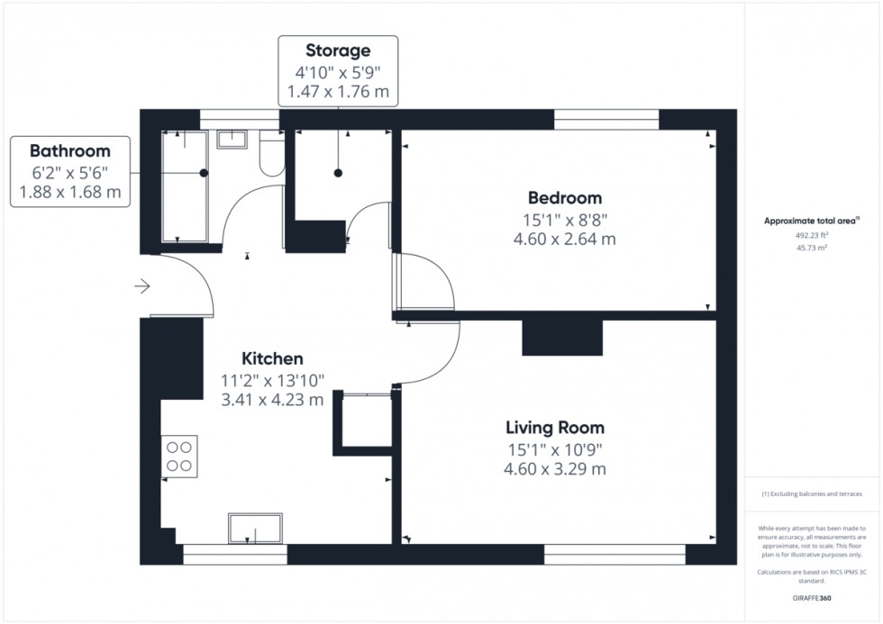 Floorplan for Anne Bartholomew Road, Thetford