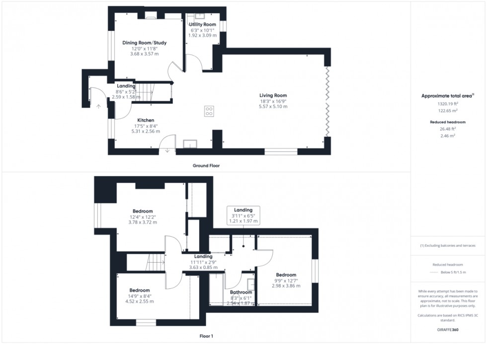 Floorplan for Hythe Road, Methwold