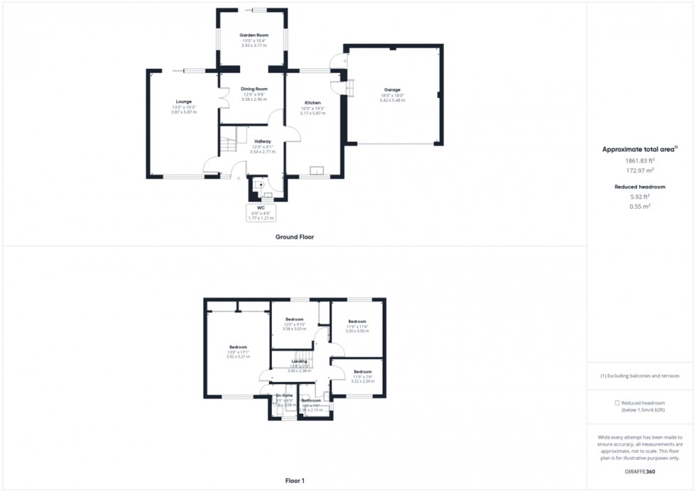 Floorplan for The Chase, Brandon