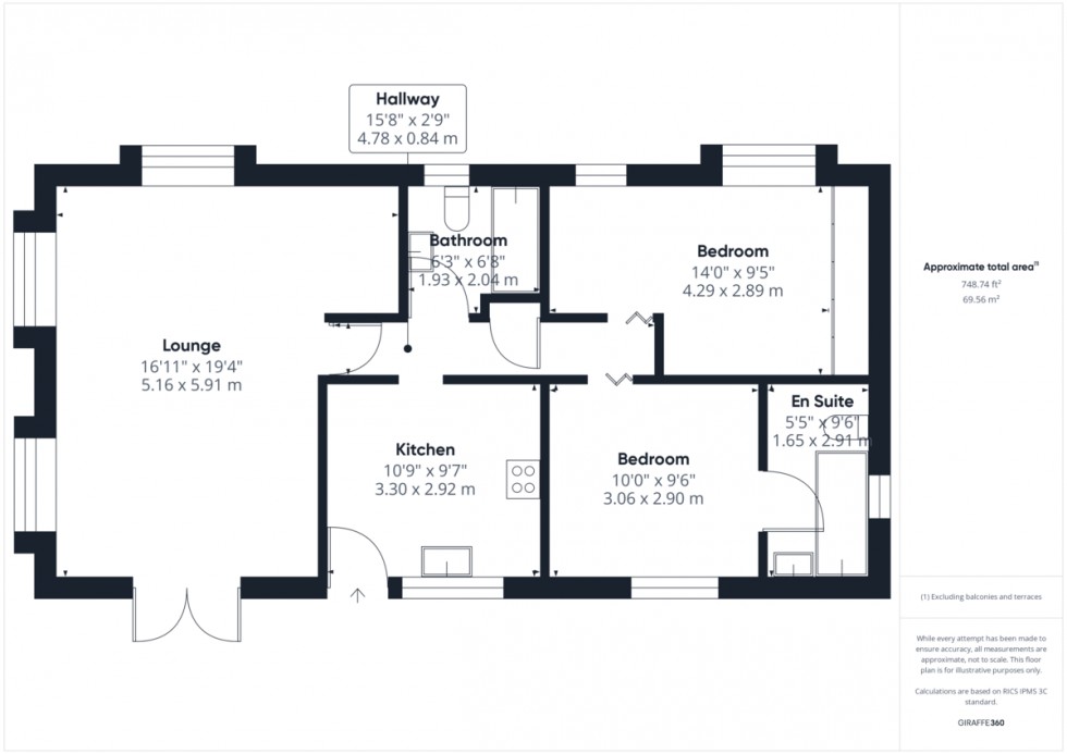 Floorplan for Barnham, Thetford