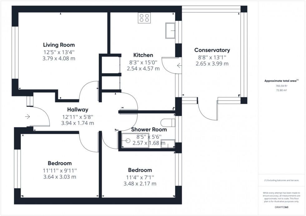 Floorplan for St Nicholas Drive, Feltwell