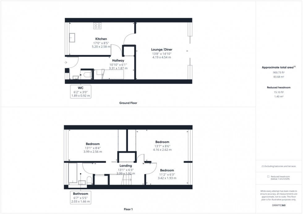 Floorplan for Gloucester Way, Thetford