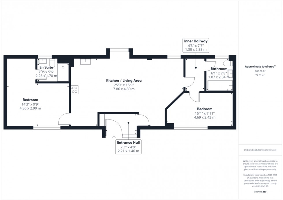 Floorplan for Abbey Barns Court, Thetford