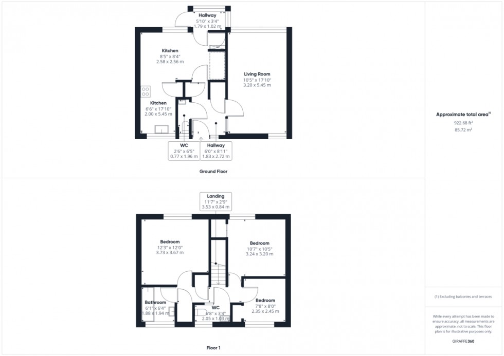 Floorplan for St Martins Way, Thetford