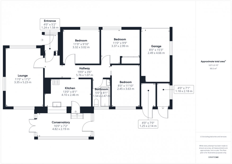 Floorplan for Barnham, Thetford