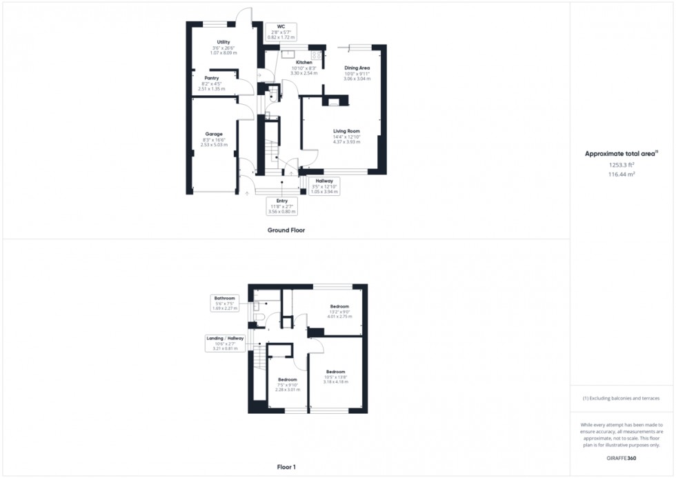 Floorplan for Nunsgate, Thetford