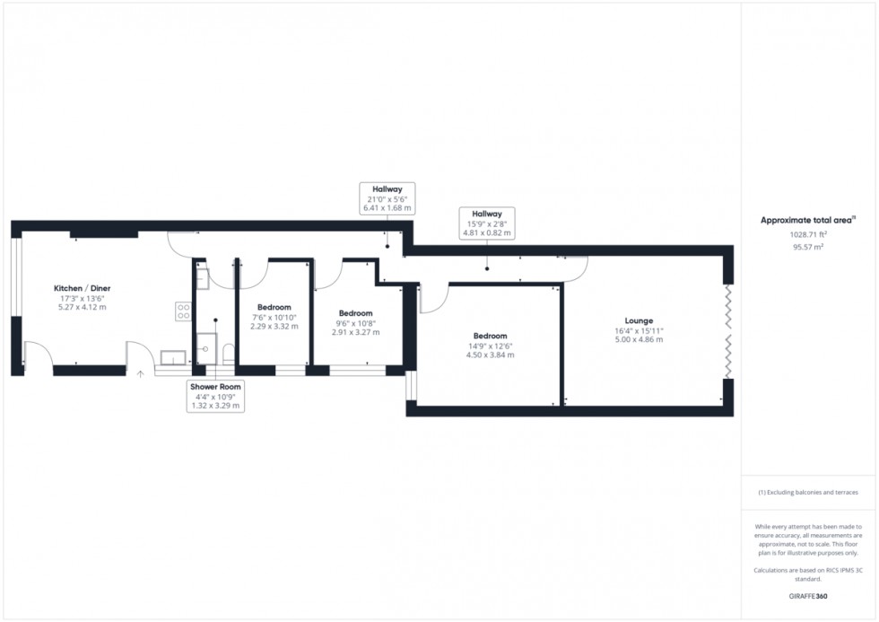 Floorplan for Station Road, Thetford