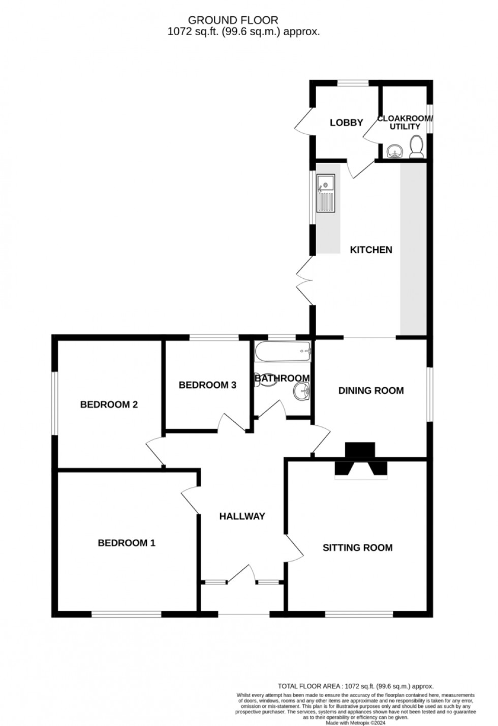 Floorplan for Undley, Lakenheath