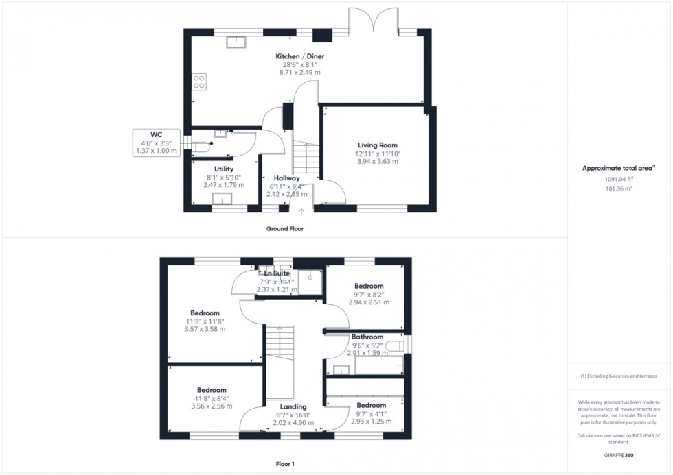 Floorplan for Wretham, Thetford