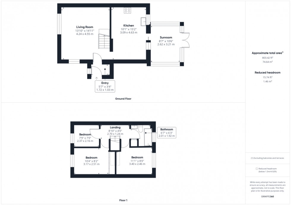 Floorplan for Honeysuckle Close, Thetford