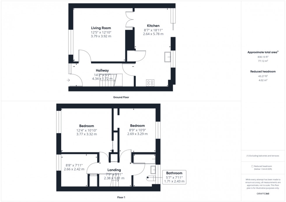 Floorplan for Fir Road, Thetford