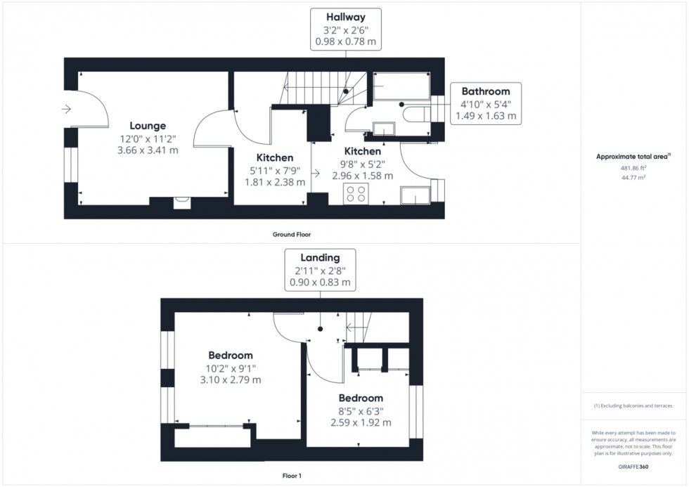 Floorplan for Magdalen Street, Thetford