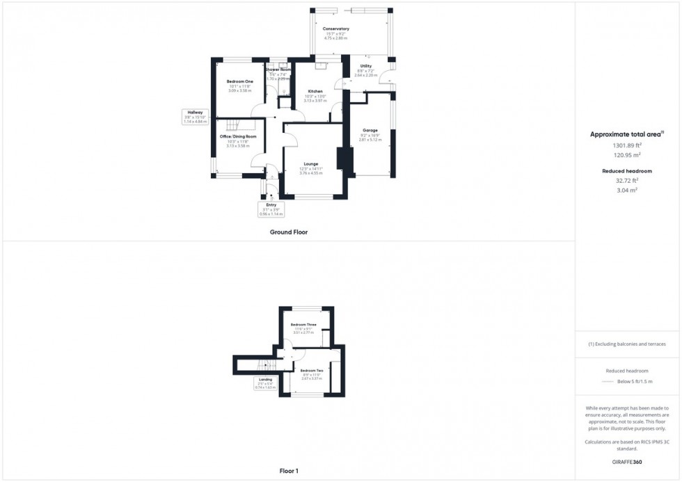 Floorplan for Brecklands, Mundford