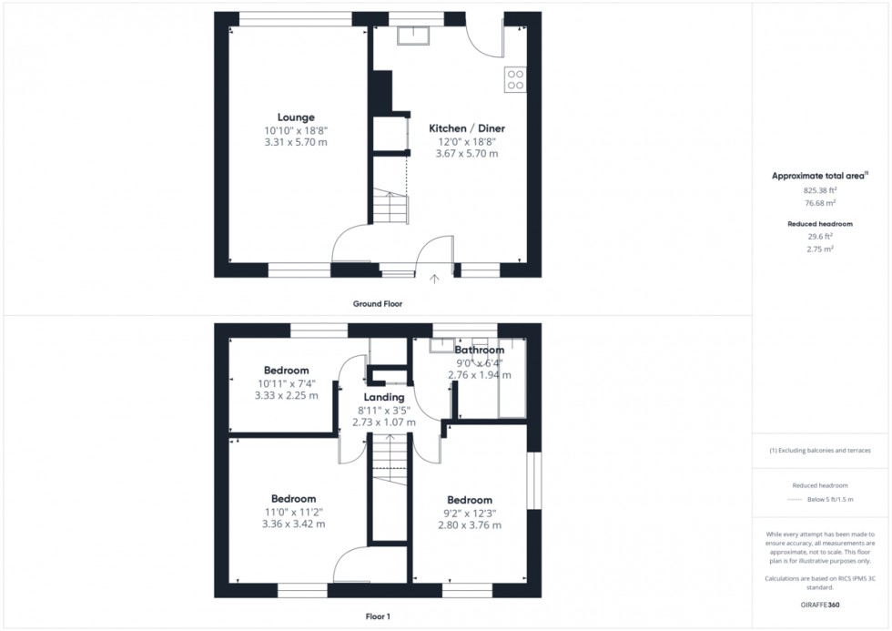 Floorplan for Kimms Belt, Thetford