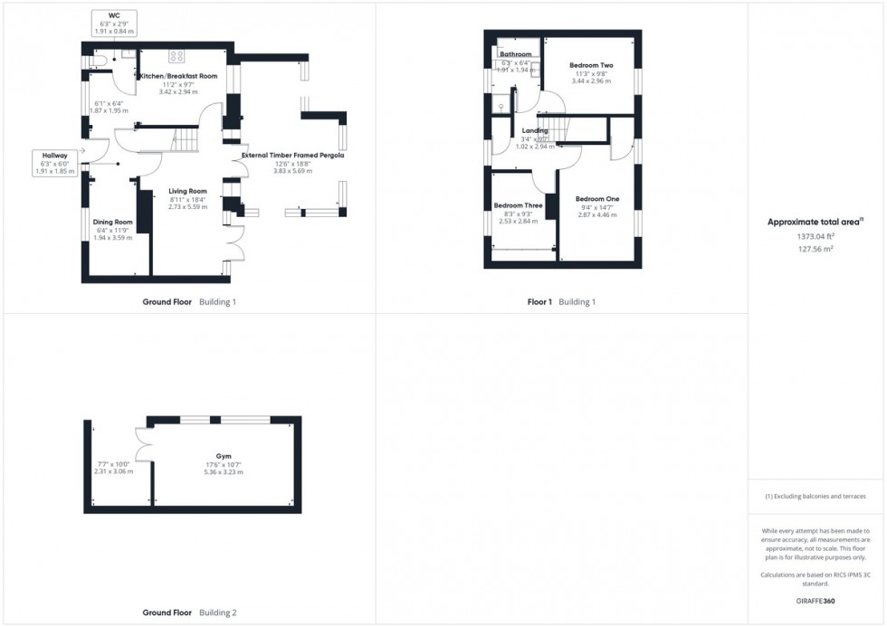 Floorplan for Hythe Road, Methwold