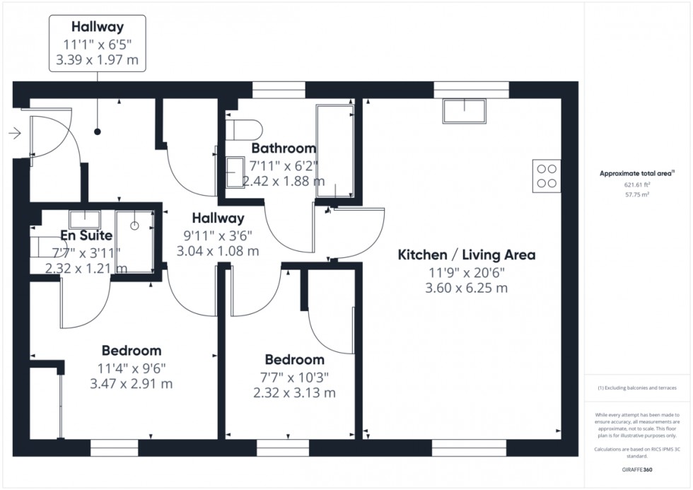 Floorplan for Cole Court, Thetford