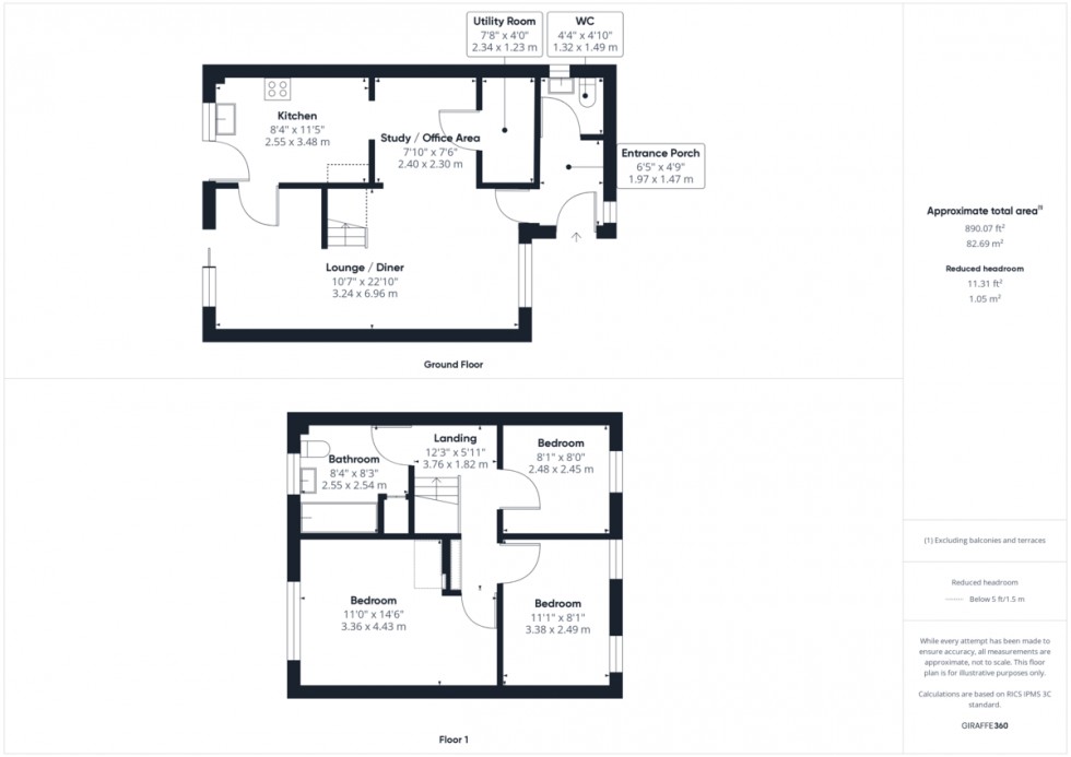 Floorplan for Campion Road, Thetford