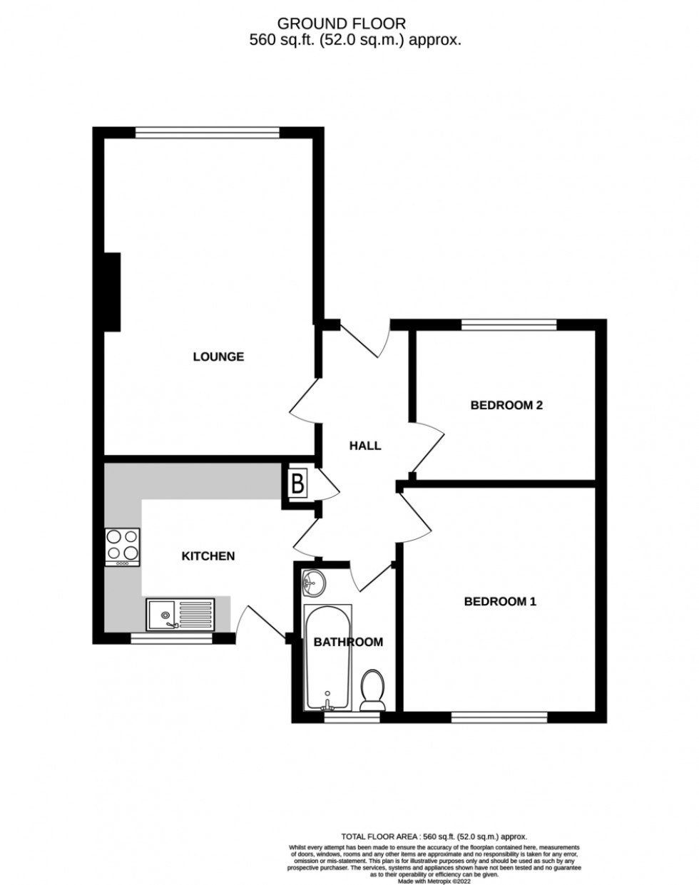 Floorplan for Rowan Drive, Brandon