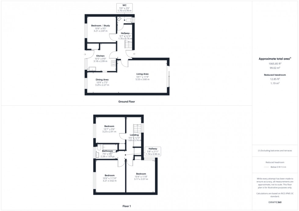 Floorplan for Highlands, Thetford