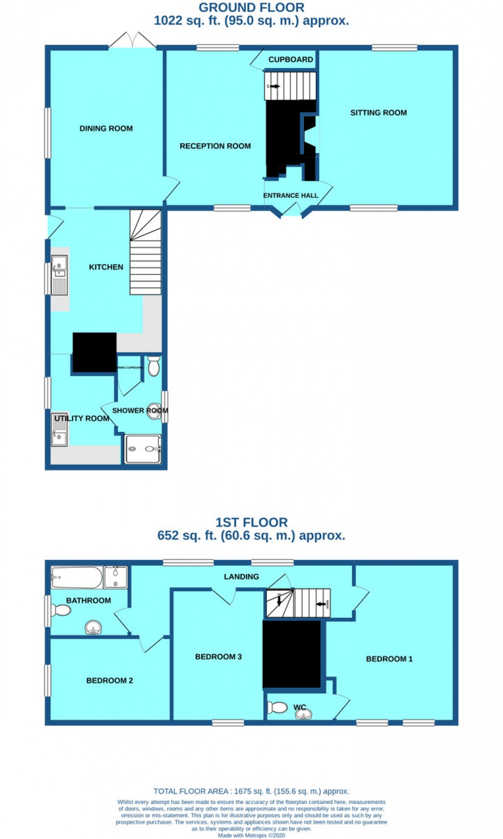 Floorplan for Bell Street, Feltwell