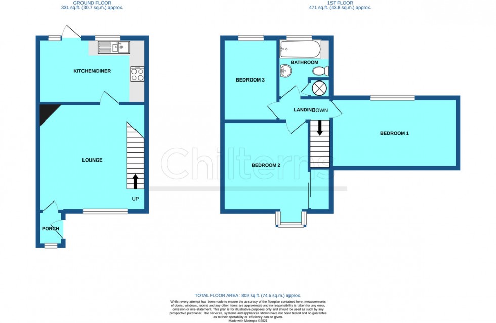 Floorplan for Presland Court, Lakenheath